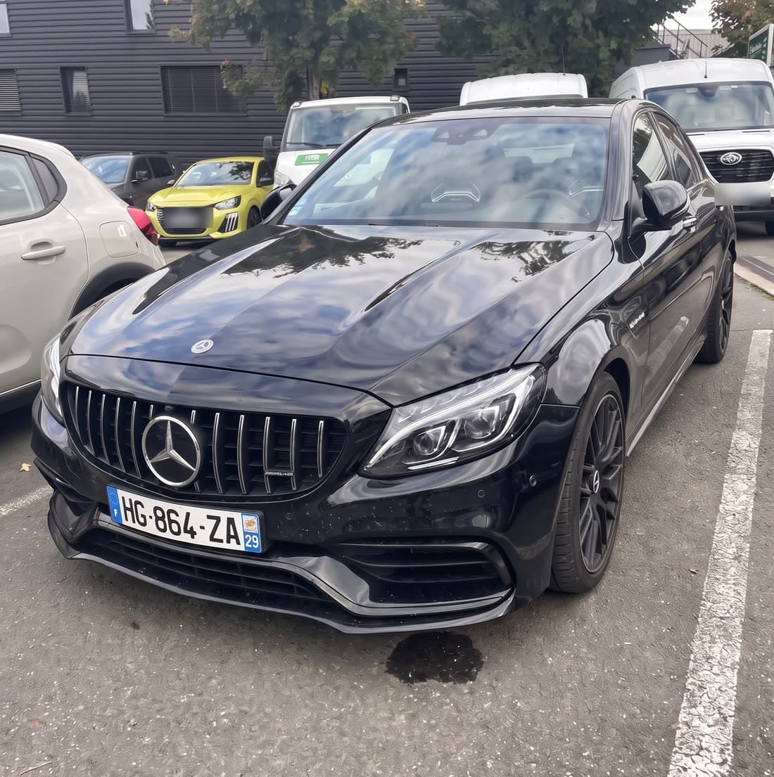 208 → Mercedes-AMG C 63.